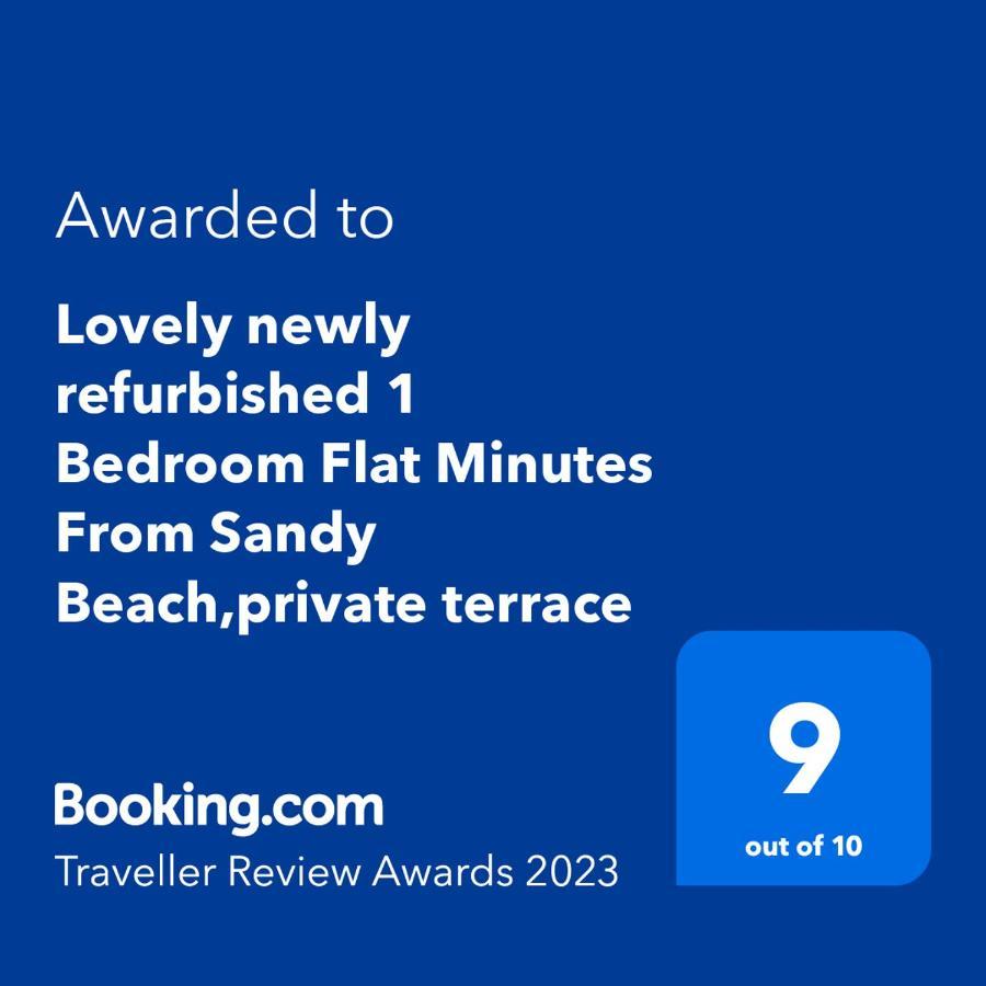 קלטה דה פוסטה Lovely Newly Refurbished 1 Bedroom Flat Minutes From Sandy Beach,Private Terrace מראה חיצוני תמונה