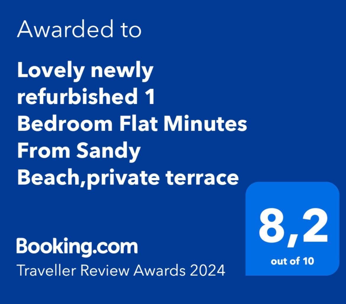 קלטה דה פוסטה Lovely Newly Refurbished 1 Bedroom Flat Minutes From Sandy Beach,Private Terrace מראה חיצוני תמונה